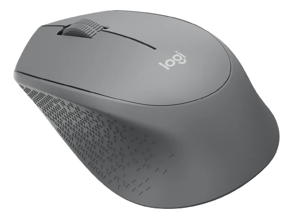 Mouse sem fio Logitech M280 com Pilha Inclusa - Cinza