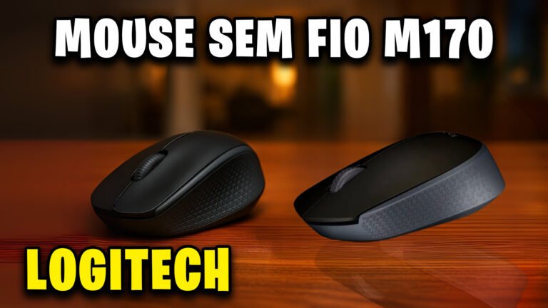 Mouse-sem-fio-M170-Preto