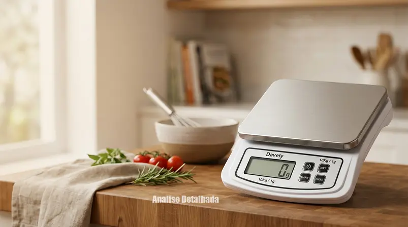 Balança Digital de Cozinha Davely 10kg: Precisão Essencial na Cozinha em 2026