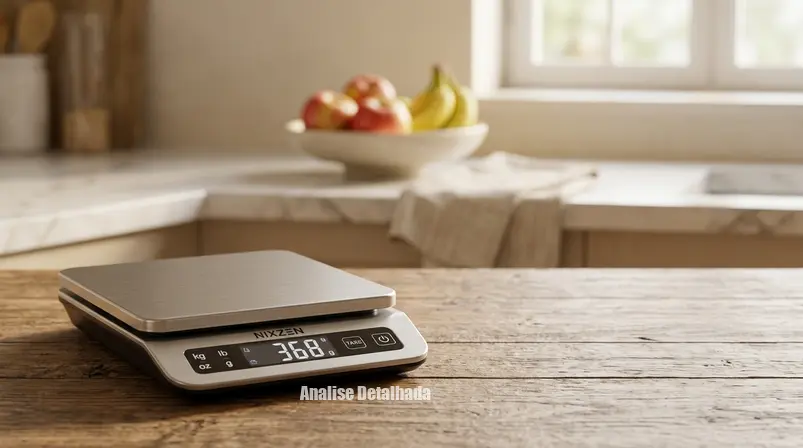 Balança Digital Nixzen: Precisão Essencial para Cozinha e Dieta em 2026