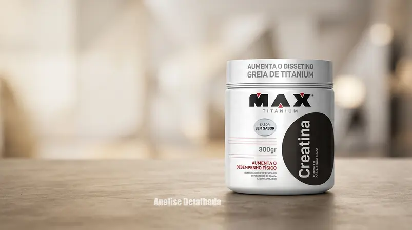 Creatina Max Titanium Sem Sabor 300g: Análise Completa para Atletas em 2026