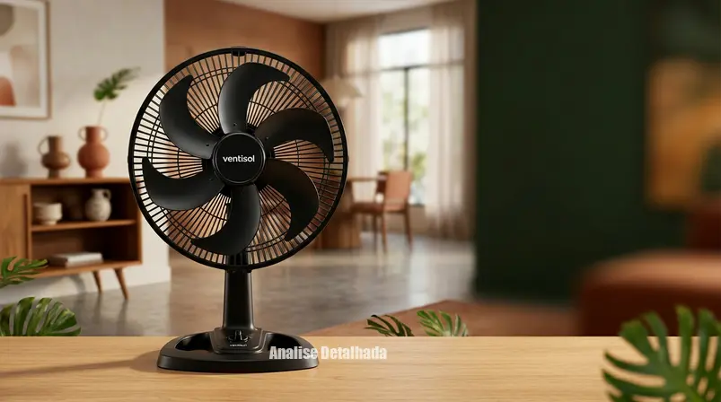 Análise Detalhada: Ventilador de Coluna Ventisol 30cm Turbo 6 Pás Preto para o Verão 2026